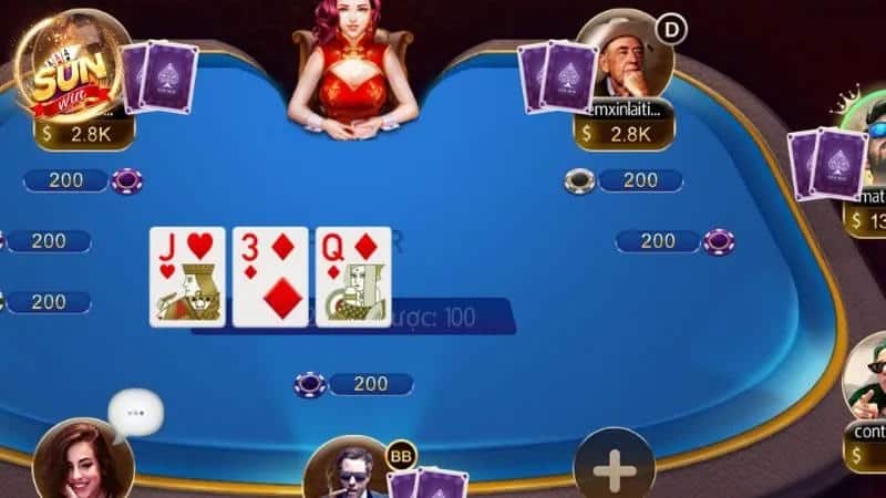 Luật chơi game bài Poker tại Sunwin