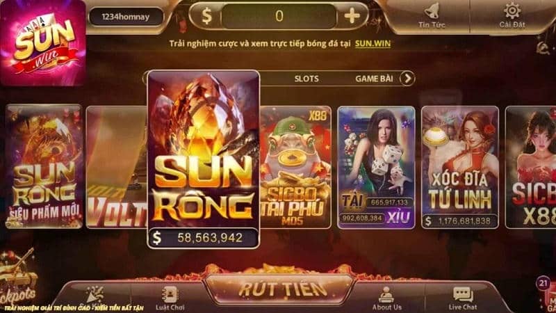 Giới thiệu game Sun Rồng Sunwin